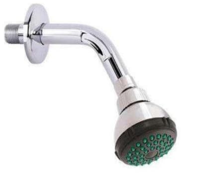 DUCHA FIJA CROMADA CABEZA MOVIL ESPIGA AQUAKIT