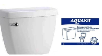 ESTANQUE UNIVERSAL PARA SOBREPONER (C/FITTING COMPLETO)