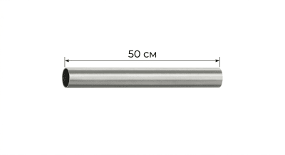TUBO CONEXION FLUXOMETRO RECTO Ø38 MM 50 CM