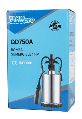 BOMBA SUMERGIBLE QD750A 1 HP