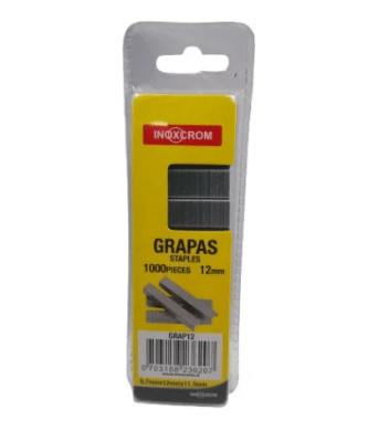 GRAPAS PARA ENGRAPADORA 12 MM (1000 UNIDADES)