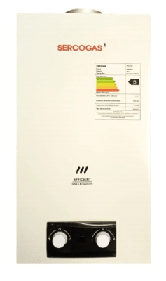 CALEFON GAS LICUADO SERCOGAS 13 LITROS