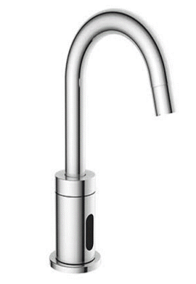 GRIFERÍ ELECTRÓNICA SENSORIZADA CAÑO VERTICAL RIVOLI