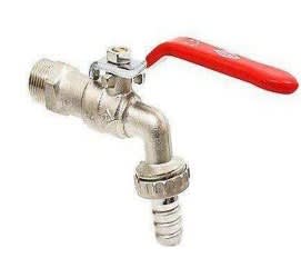 LLAVE PASO BOLA JARDIN 1/2 Pulg. x 3/4 Pulg. INOXCROM