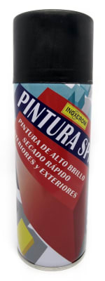PINTURA EN SPRAY NEGRO MATE