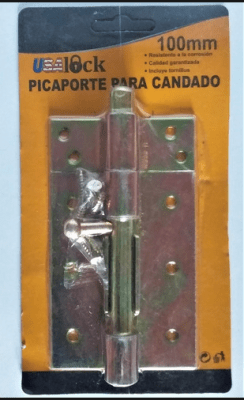 PICAPORTE PARA CANDADO 100 MM (DISPLAY)
