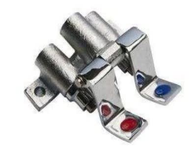 LLAVE PEDAL DOBLE (BRONCE)