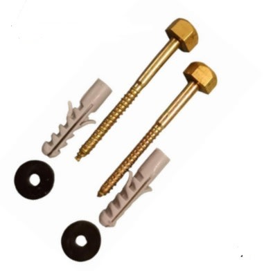 ANCLAJE TAZA – PISO  CABEZA BRONCE  (BLISTER)