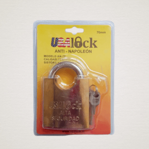 CANDADO ANTI-NAPOLEON 70 MM (BLISTER)