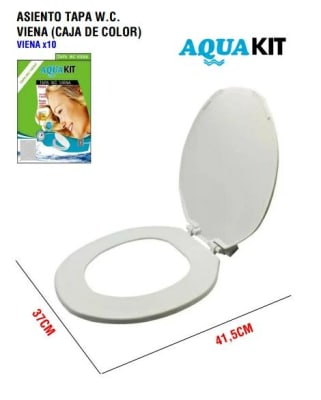 ASIENTO TAPA W.C. VIENA (CAJA DE COLOR)