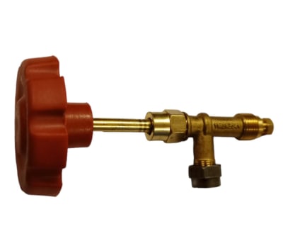 PERILLA METALICA L8 AGUJA C/PERILLA Y TUERCA BASE