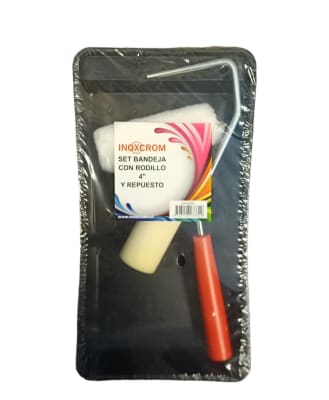 SET BANDEJA CON RODILLO 4 Y REPUESTO