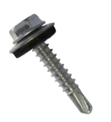 AUTOPERFORANTE HEXAGONAL C/GOLILLA  12 x 2 1/2 (100 unidades)