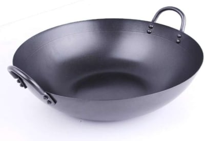 DISCO WOK TEFLON Ø36 CM CON 2 ASAS