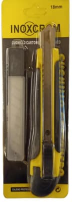 CUCHILLO CARTONERO ECONOMICO CON REPUESTOS