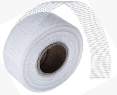 CINTA FIBRA DE VIDRIO PARA JUNTAS YESO - CARTON (10 CM x 45 MT)