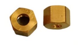 TUERCA BIGGI 5/16 Pulg. BRONCE