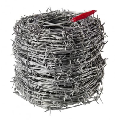 ALAMBRE DE PUAS BWG 16 (ROLLO 500 MTS // 25 KG)