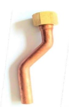 COLA DE CALEFONT 1/2 Pulg. EXCENTRICA XL 14 CM