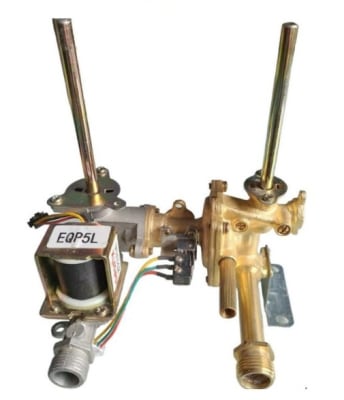 MULTIVALVULA CON PERNOS Ø54 MM VASTAGO LARGO