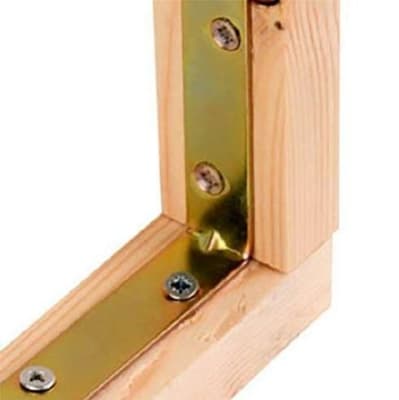 ESCUADRA SILLA 1 Pulg. 15 MM ANCHO (CAJA 100 UNIDADES)