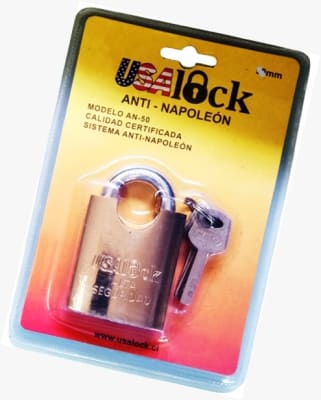 CANDADO ANTI-NAPOLEON 50 MM (BLISTER)