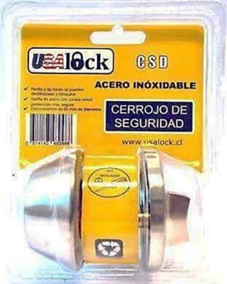 CERROJO DE SEGURIDAD ACERO INOXIDABLE CSD