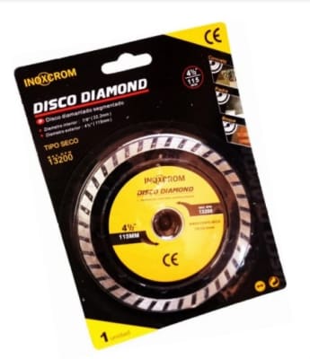 DISCO DE CORTE DIAMANTADO  SECO Ø4 1/2 Pulg.