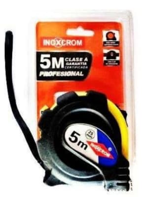 CINTA DE MEDIR PROFESIONAL 5 MT INOXCROM