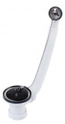 DESAGUE 1 1/2 Pulg. LAVAPLATOS CON REBALSE REDONDO