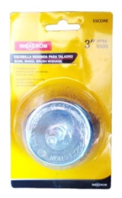 ESCOBILLA REDONDA PARA TALADRO