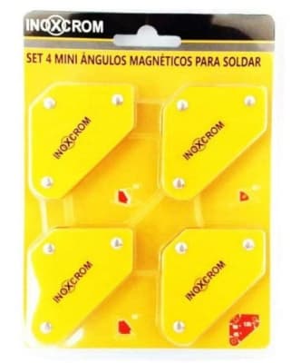 SET  4 MINI ANGULOS MAGNETICOS PARA SOLDAR