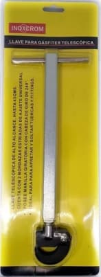LLAVE PARA GASFITER TELESCOPICA PICO DE LORO (EN BLISTER)