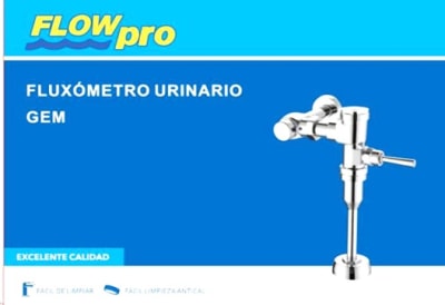 FLUXOMETRO URINARIO GEM