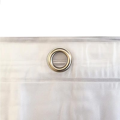 FORRO DE CORTINA DE BAÑO BLANCO (CON IMANES)