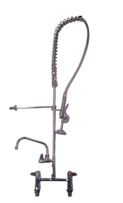 GRIFERIA COMERCIAL LAVAPLATOS PRERINSE CON CUELLO PRE WASH