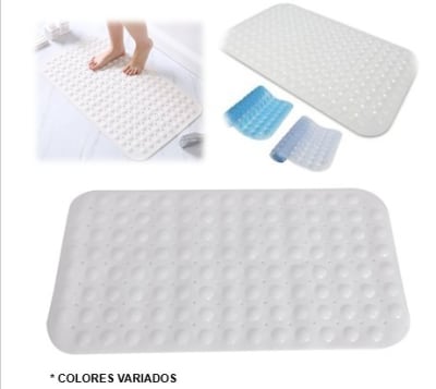 PISO DE GOMA ANTIDESLIZANTE STANDARD (59 x 34 CM)