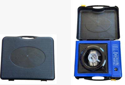 COCINILLA CAMPING CUADRADA (C/MALETA)