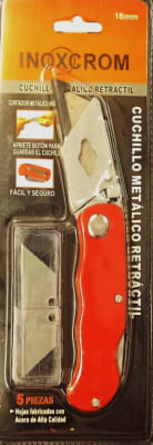 CUCHILLO METALICO RETRACTIL