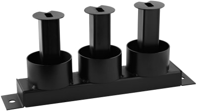 BASE TRIPLE PARA MONTURA BOLARDO