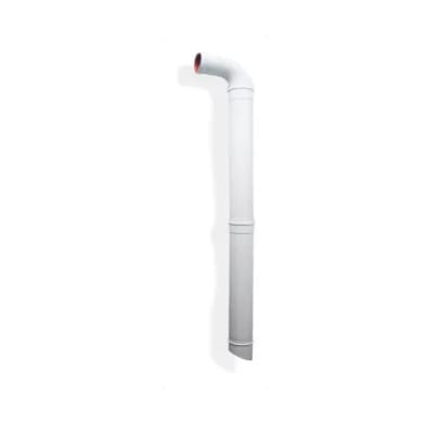 KIT DUCTO CALEFONT  Ø60 MM (LARGO 50 CM x 2)