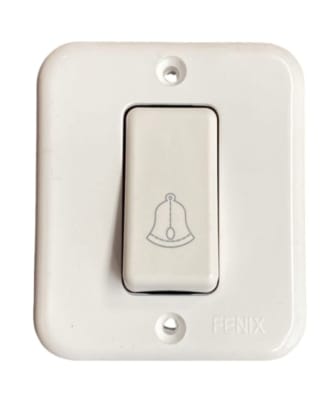 INTERRUPTOR PULSADOR TIMBRE SOBREPUESTO