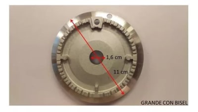 QUEMADOR DE COCINA ENLOZADO WHIRPOOL GRANDE