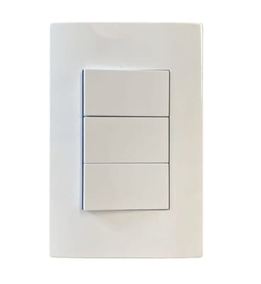 INTERRUPTOR EMBUTIDO TRIPLE