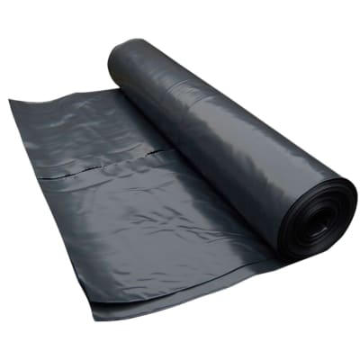 MANGA PLASTICA POLIETILENO NEGRA 4x5 METROS PREMIUM (0.2 MM)