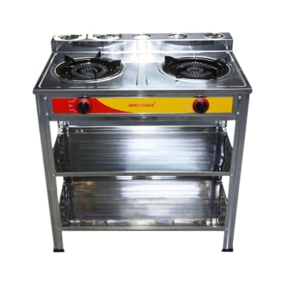 COCINA SEMI INDUSTRIAL 2 QUEMADORES