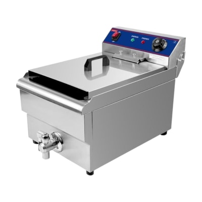 FREIDORA ELECTRICA ACERO INOXIDABLE 16 LITROS