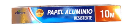 PAPEL ALUMINIO ROLLO 10 METROS