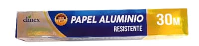 PAPEL ALUMINIO ROLLO 30 METROS
