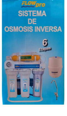 FILTRO DE AGUA OSMOSIS INVERSA COMPLETO FLOWPRO